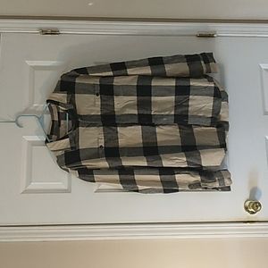 Men's American Eagle Flannel Classic Button Down